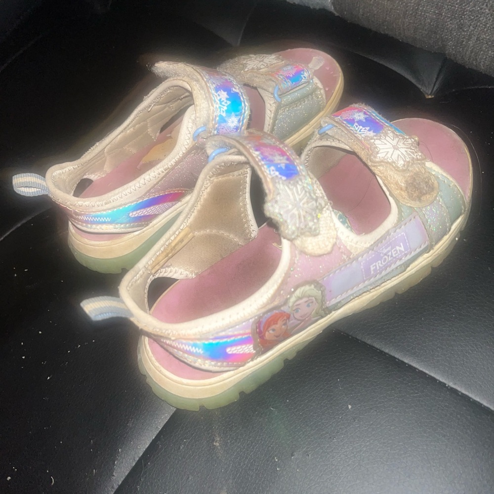 Kids Sandals - Pink and Cream